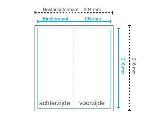 eiland handelaar Gemengd Gevouwen US ansichtkaarten dubbel staand drukken bij Printweb.nl