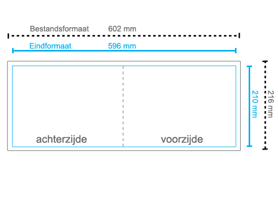 Megalopolis strelen Sta in plaats daarvan op Goedkoop A4 folders liggend drukken bij Printweb.nl