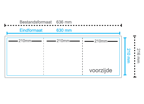 Folder Zigzag Vierkant L Folder Zigzag Vierkant L