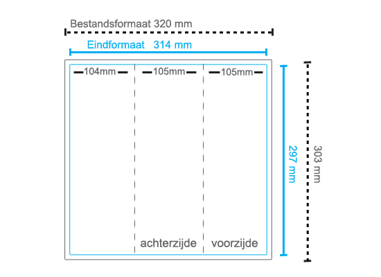 Folder Wikkel XLong