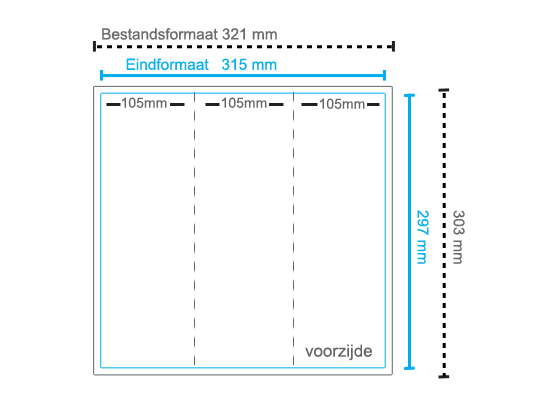 Folder Zigzag XLong