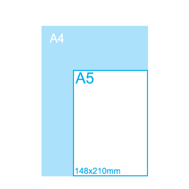 A5 Folders (148 x 210 mm)