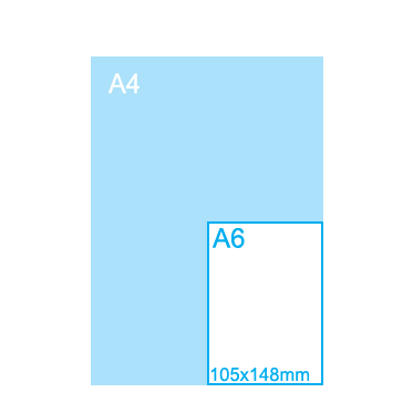 A6 Folders (105 x 148 mm)