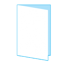 Folder A4 - Staand