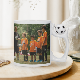 Voetbal mok bedrukken - 325 mlÂ 