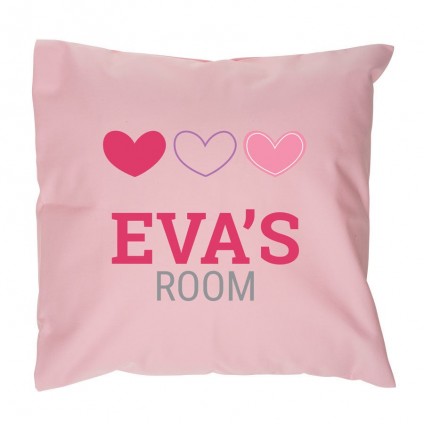 Kinderkussen bedrukken - Zwart - 40 x 40 cm