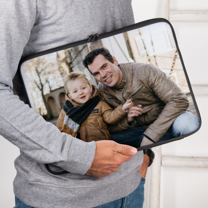 Laptophoes bedrukken - Middel