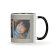 Mok met foto en tekst - Zwart - 325 ml 
