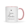 Mok met foto en tekst - Roze  - 325 mlÂ 