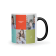 Magische mok met foto en tekst  - 325 ml 