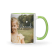 Mok met foto en tekst - Groen - 325 mlÂ 