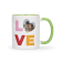 Mok met foto en tekst - Groen - 325 mlÂ 