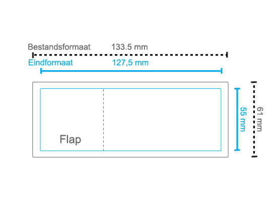 Visitekaartje Met Flap