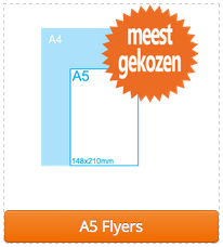 Flyers bedrukken A5