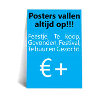 Posters drukken beschrijving